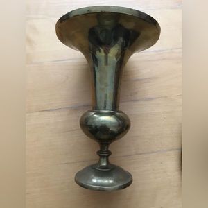 Vintage brass candle holder.